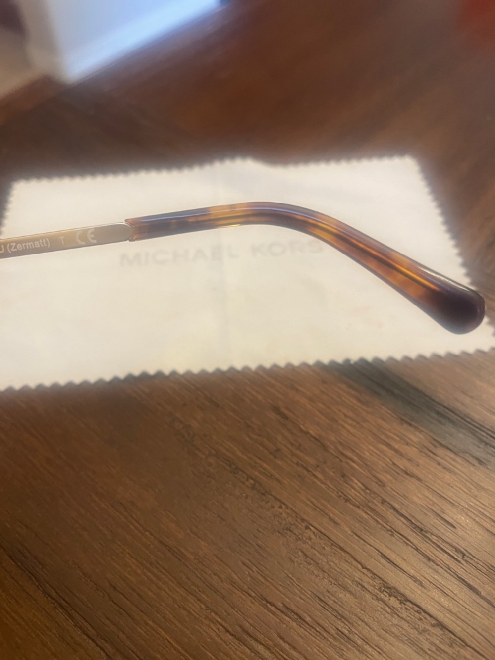 Michael Kors Zermatt Brown Tortoiseshell Sunglasses - Picture 11 of 12